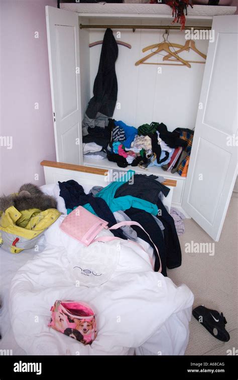 Piles Of Clothes Home Untidy Hi Res Stock Photography And Images Alamy