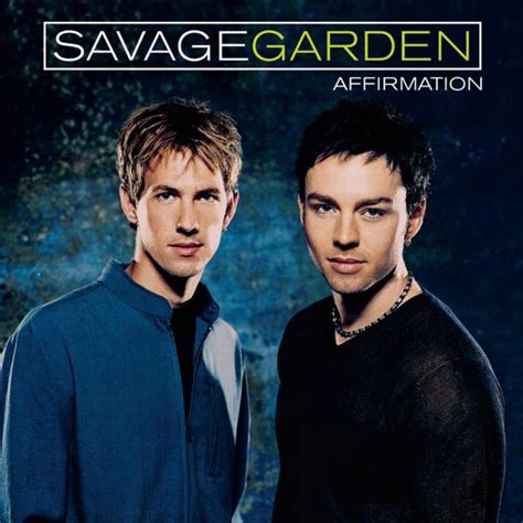 See more ideas about positive affirmations, affirmations, daily affirmations. That's My Jam: Savage Garden - I Knew I Loved You ...