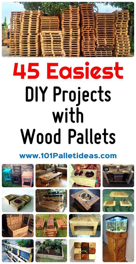 45 Easiest Diy Projects With Wood Pallets You Can Build 101 Pallet Ideas