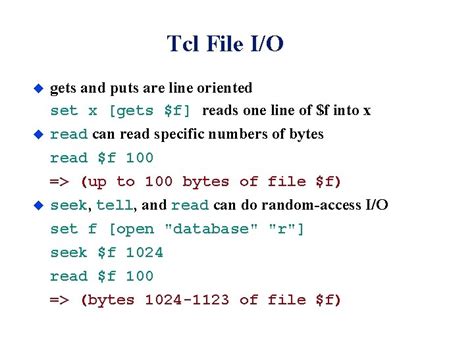 Programming Using Tcltk These Slides Are Based Upon