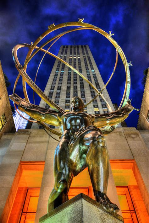 Atlas Statue At Rockefeller Center Photograph By Randy Aveille Pixels