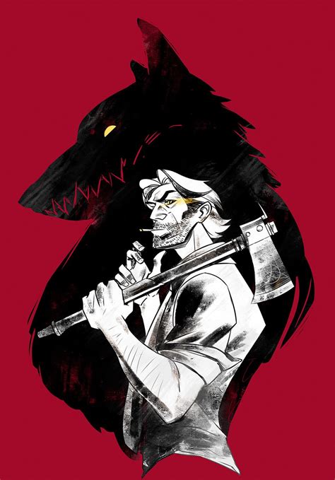 Vicious Mongrel “ Big Bad Wolf Also As A Print You Can Have Him Here