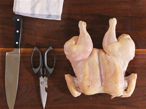 To butterfly a chicken breast, first, start with a sharp knife. How to Butterfly a Chicken: A Step-By-Step Guide : Recipes ...