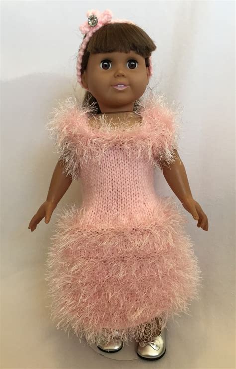 Holiday Evening Gowns Knitting Patterns For 18 Inch Dolls — Frugal