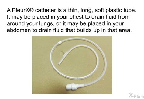Pleurx Catheter