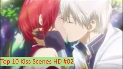Top Anime Top 10 Anime Kiss Scenes Hd 02 Youtube