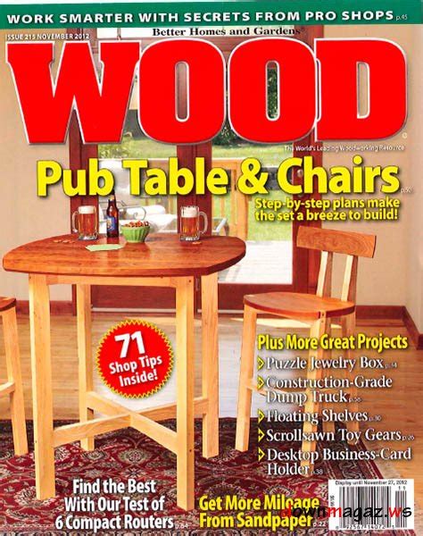 wood magazine    magazines magazines