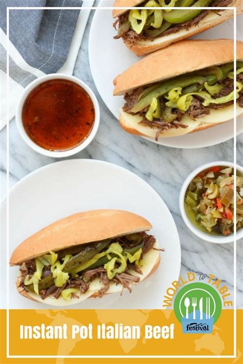 Maybe you would like to learn more about one of these? Instant Pot Italian Beef Sandwiches | Recipe | Beef ...