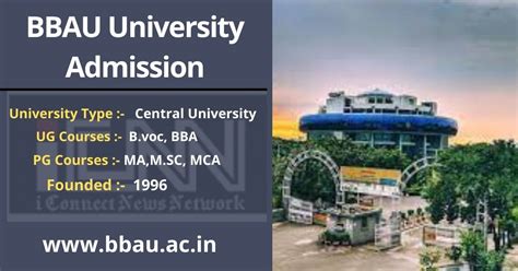 Bbau Admission 2023 Ug And Pg Courses Application Process