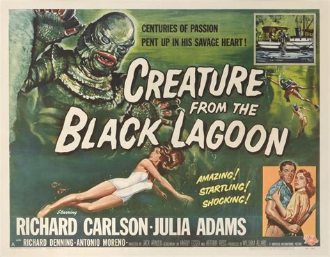 Creature From The Black Lagoon 1954 Style A Poster Us Original