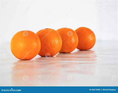 Four Oranges Stock Photo Image Of Fruit Four Breakfast 84674086