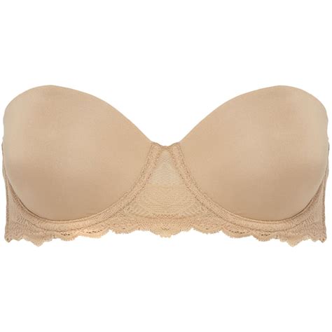 Calvin Klein Seductive Comfort With Lace Strapless Multiway Multiway Bras House Of Fraser