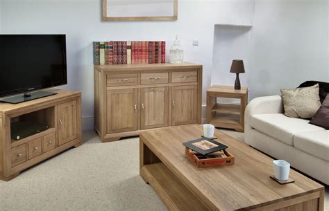 The Bevel Range Natural Solid Oak Furniture Living Room Furniture