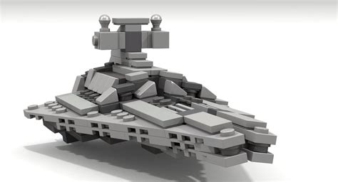 Imperial Star Destroyer Microscale Lego Star Wars Mini Lego Worlds