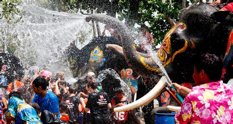 Thailands Songkran Water Festival Begins Amid Regional Drought Nbc News