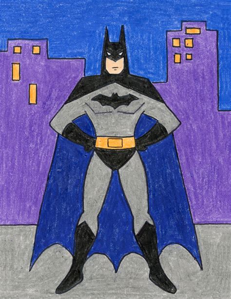 To draw batman step by step, follow along with the video tutorial below and pause the video after each step to go the following is an older video tutorial: How to Draw Batman · Art Projects for Kids