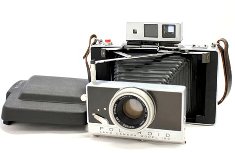 Polaroid Land Camera Model 180 Instant Film Camera W Tominon 114mm F4