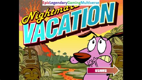 Courage The Cowardly Dog Nightmare Vacation Gameplay Youtube