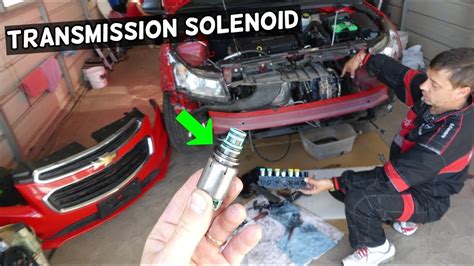 HOW TO REPLACE TRANSMISSION SOLENOID ON CHEVROLET CRUZE SONIC MALIBU EQUINOX YouTube