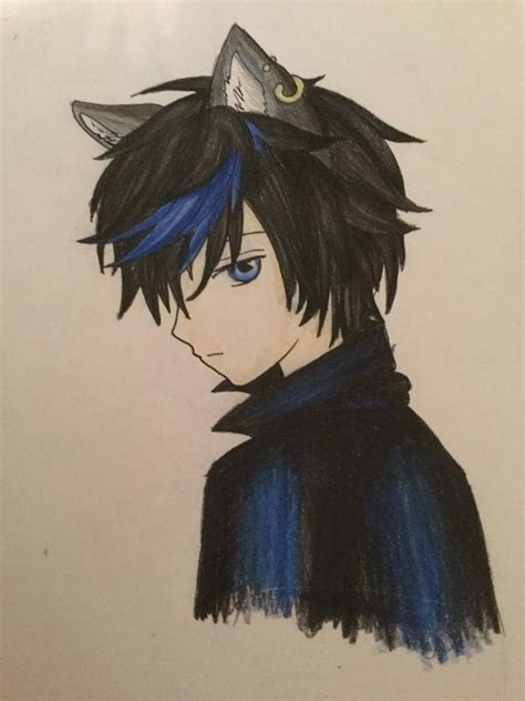 I Drew The New Mysterious Wolf Boy In Aphmauss New Series