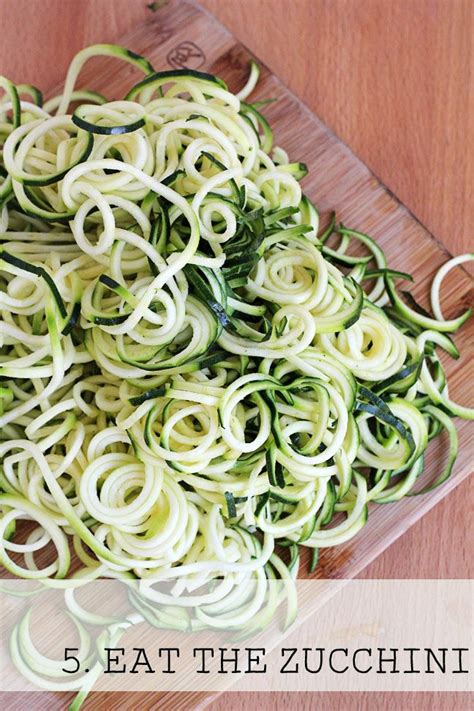 Then, put them in an airtight container or zip lock and freeze. How to Spiralize Zucchini (With images) | Vegetable ...