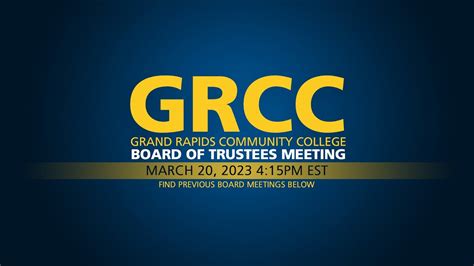 Board Of Trustees Meeting March 2023 Youtube