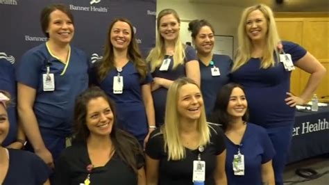 Baby Boom At Arizona Hospital 16 Nurses Pregnant Us News Sky News