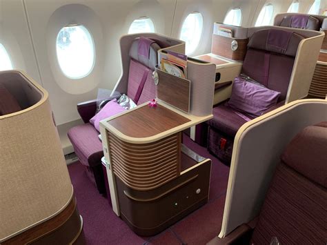 First Impressions Thai Airways A350 Business Class Live And Let S Fly