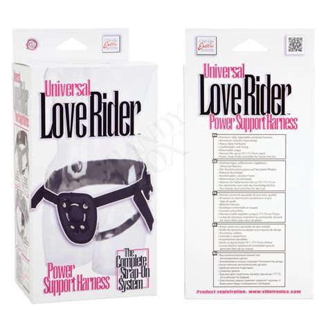 Universal Love Rider Power Support Harness Double Strap Harnesses California Exotic