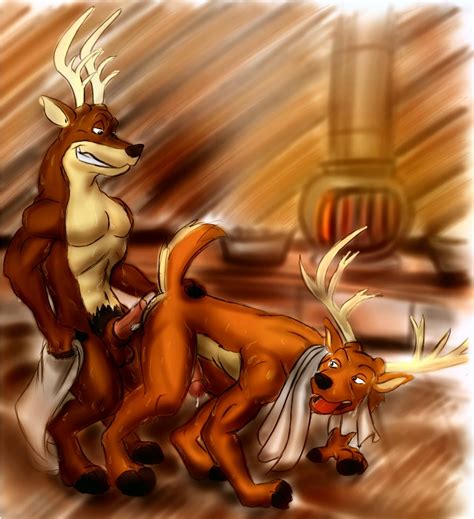Rule 34 All Fours Anal Anthro Balls Cervine Cum Deer Furry Gay Male Mudwolfy No Humans Penis