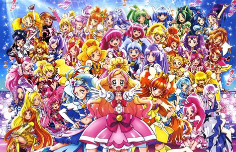 Precure All Stars Precure Magical Girl Anime Glitter Force Pretty Cure Images And Photos Finder