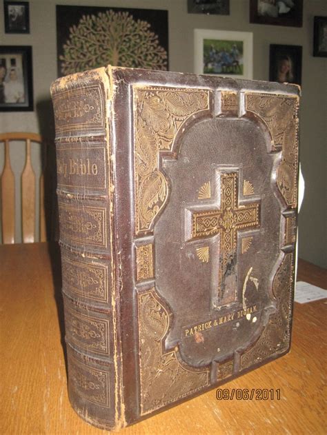 1865 Bible That I Found At A Garage Sale I Would Love To Find The