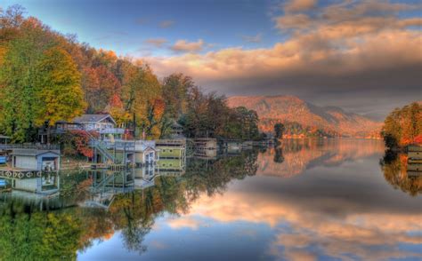 Lake Lure In The Fall Landscape Photography Lake Lure Heaven On Earth