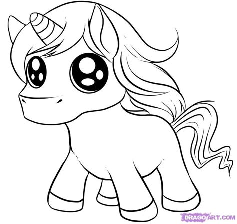 To undo your last action, click on the eraser icon. Unicorn Cartoon Pictures - Coloring Home