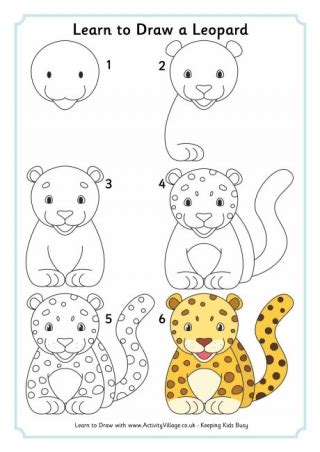 Draw a line, which will act as the center of the head. Cheetah Drawing Step By Step at GetDrawings | Free download