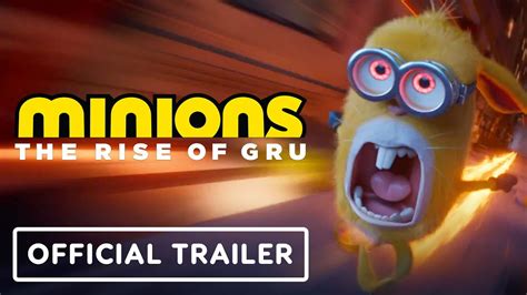 Minions The Rise Of Gru Official Trailer 2022 Steve Carell Taraji
