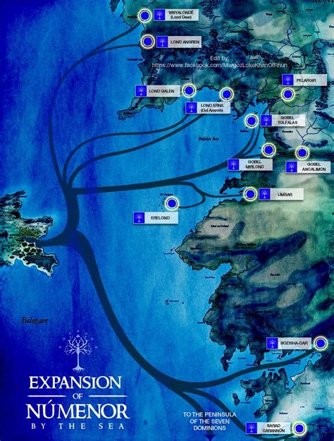 Expansion Of Numenor By The Sea By Enanoakd On Deviantart Middle
