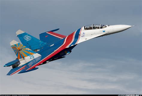 Sukhoi Su 27ub Russia Air Force Aviation Photo 1425398