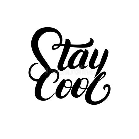 Stay With Me Hand Written Lettering Quote For Greeting And Invitation