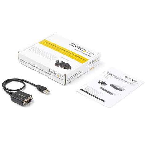 Startech 1 Port Professional Usb To Serial Adapter Icusb2321x Shopping Express Online