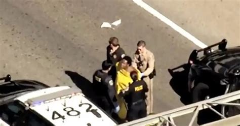 Naked Woman Opens Fire While Running Down One Of Busiest Bridges