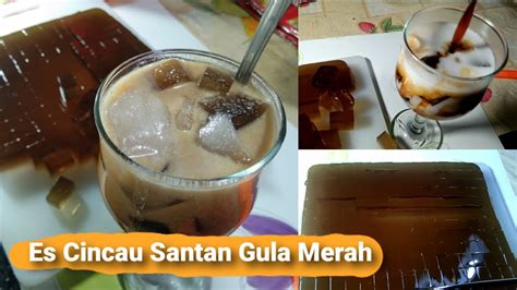 Gimana, gampang banget, kan bikin es cincau gula merah? Es Cincau Santan Gula Merah - YouTube