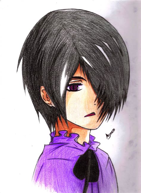 Ciel Phantomhive Coloring Pencils By Riighted On Deviantart