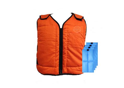 Grey 20 Degree Nomex Fireproof Pcm Cooling Vest