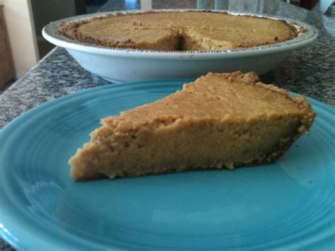Lighter Pumpkin Pie with Graham Cracker Crust Recipe ...