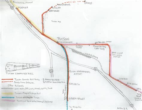 Tucson Light Rail Map