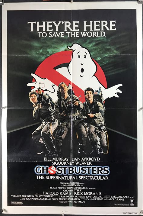 ghostbusters original dan aykroyd vintage movie poster original vintage movie posters