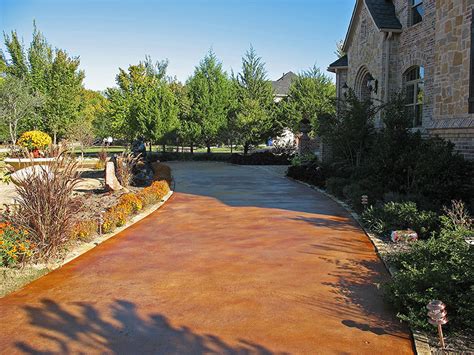 Stained Concrete Driveway Concrete Countertop Experts