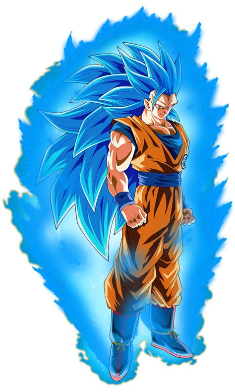 Dragon ball has had a long storied history. Goku Ssj3 Blue by GroxKOF on DeviantArt in 2020 | Anime ...