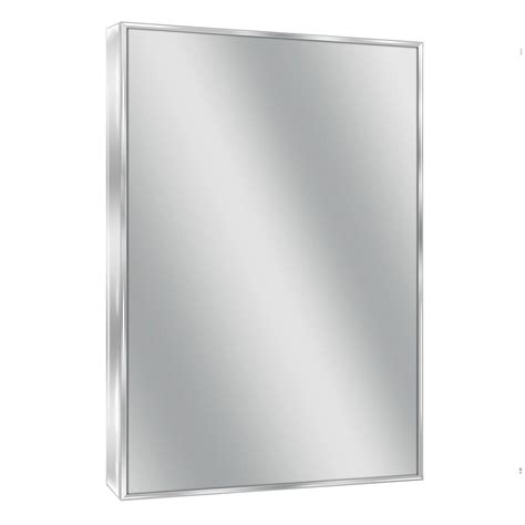 Moen bp1892ch triva pivoting adjustable bathroom vanity mirror, chrome. Deco Mirror 24 in. W x 30 in. H Spectrum Metal Single ...